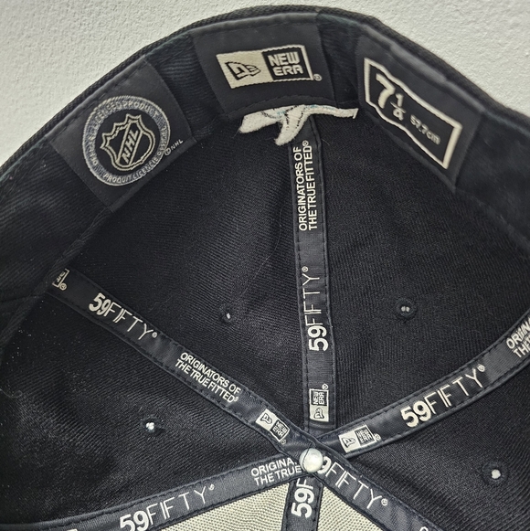 New Era x NHL San Jose Sharks Official Players Hat - Picture 9 of 11